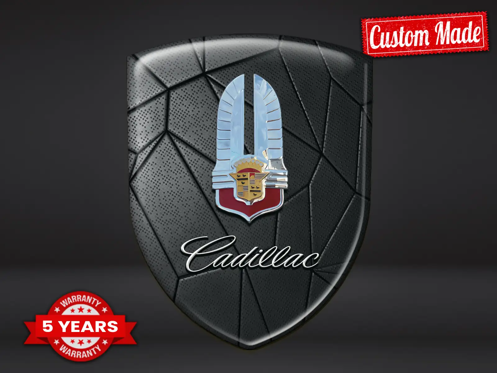 Cadillac Logo Auto Max Durable Stylé Pro Performance
